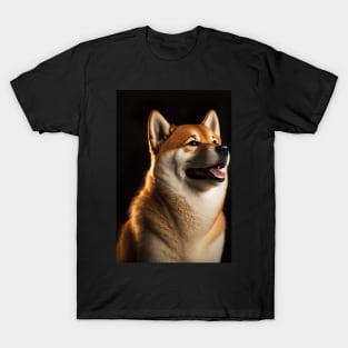 Happy Shiba Inu Dog T-Shirt